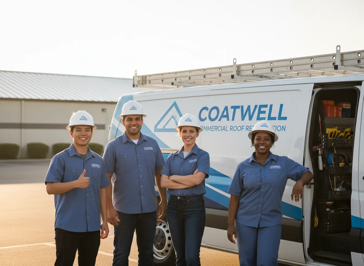 Commercial roof coating company in Rienzi, MS